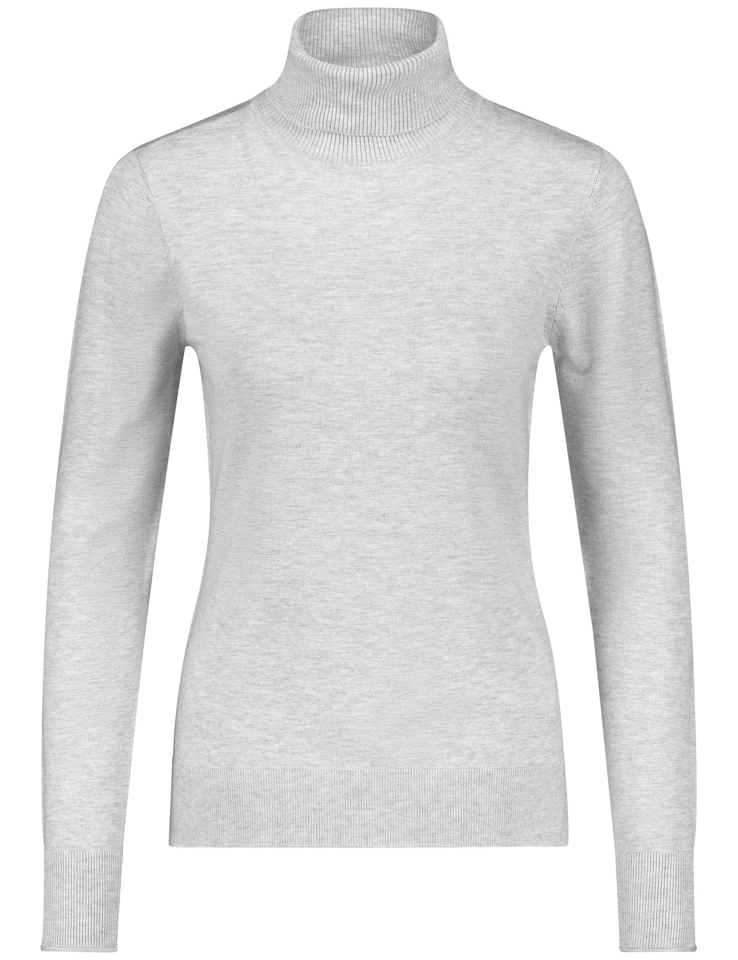 Rollkragenpullover aus Feinstrick