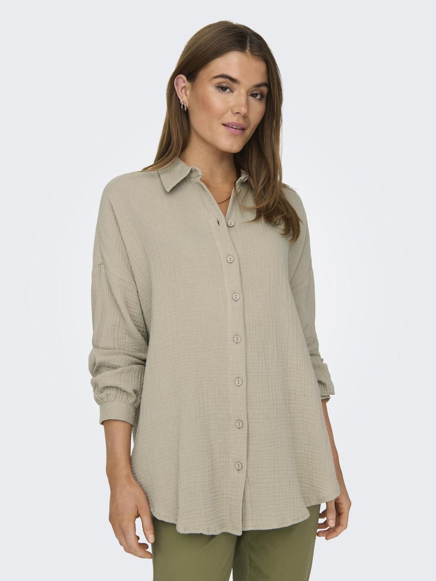 ONLTHYRA OVERSIZED SHIRT NOOS WVN