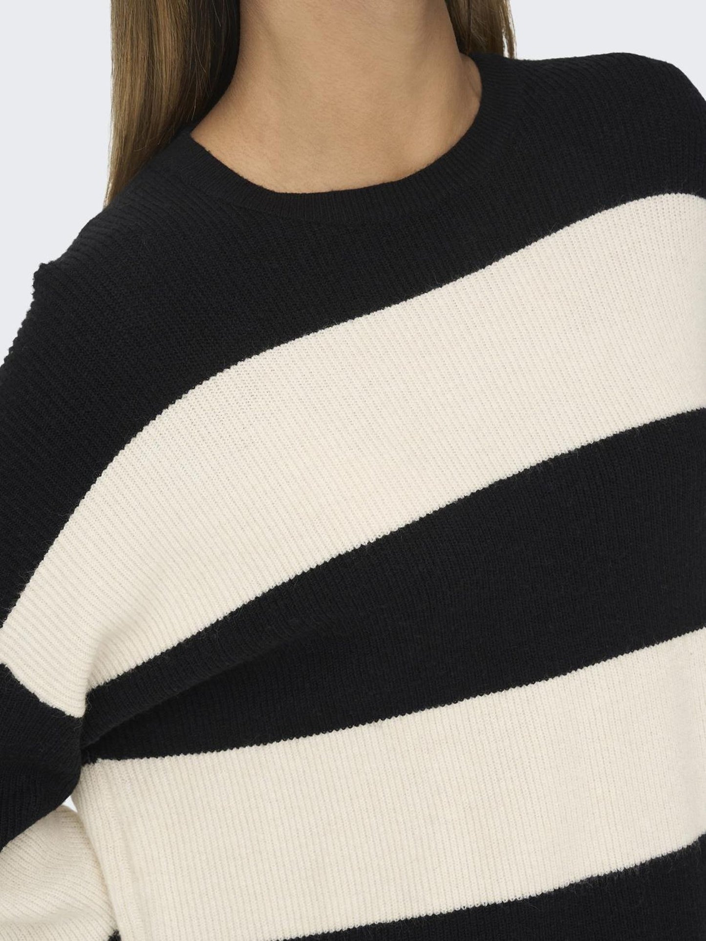 ONLATIA L/S STRIPE PULLOVER KNT NOOS