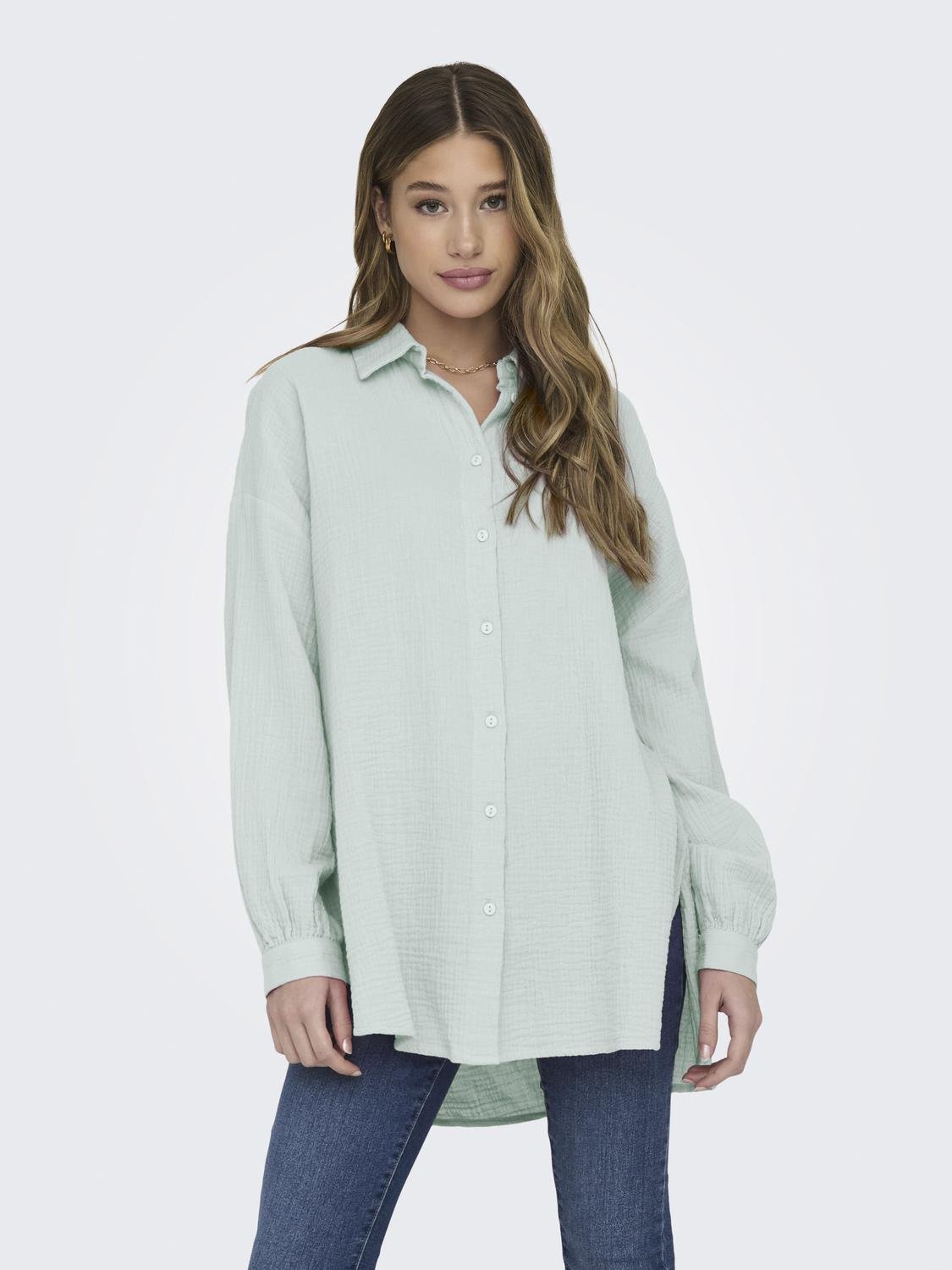 ONLTHYRA OVERSIZED SHIRT NOOS WVN