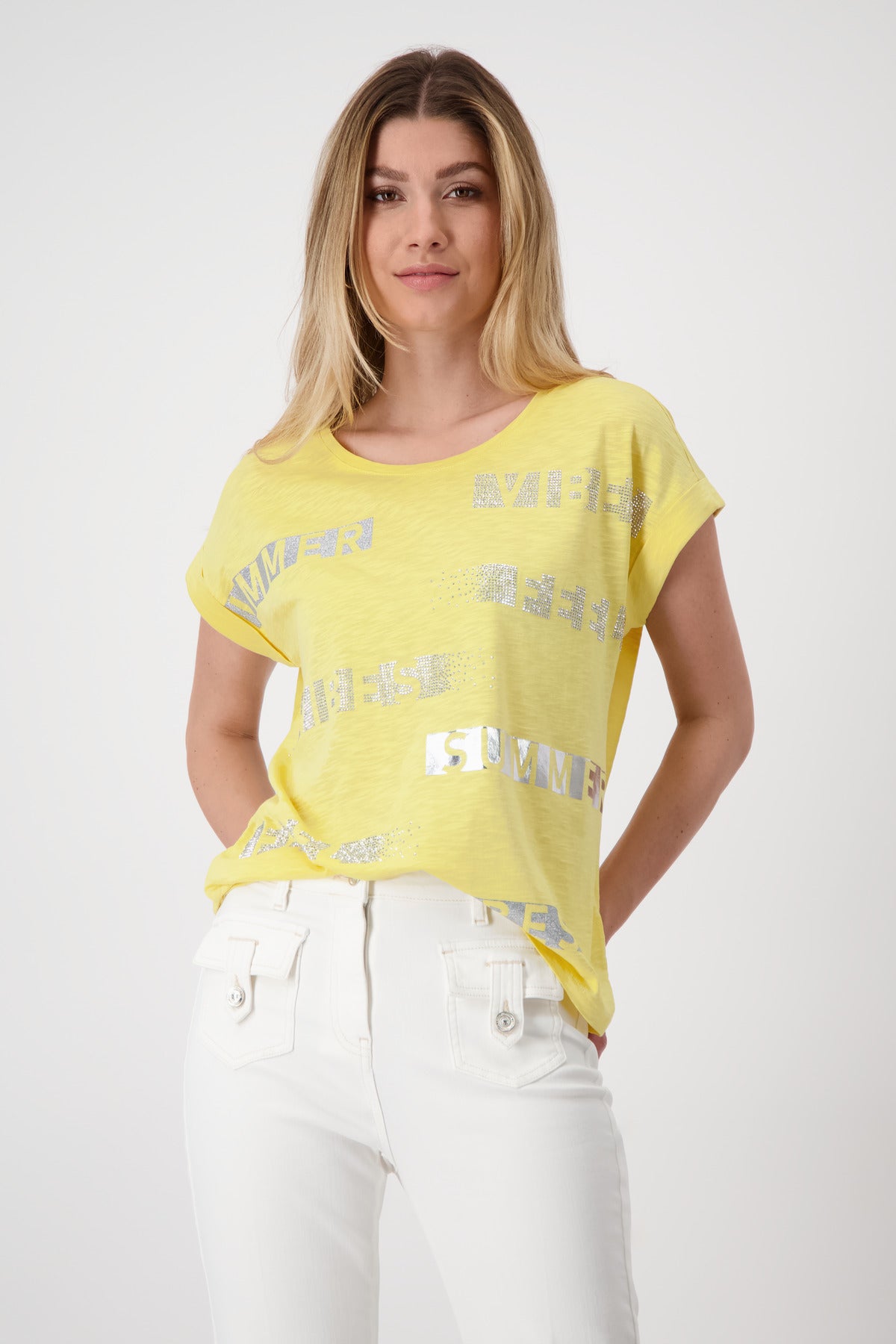 T-Shirt, dry lemon