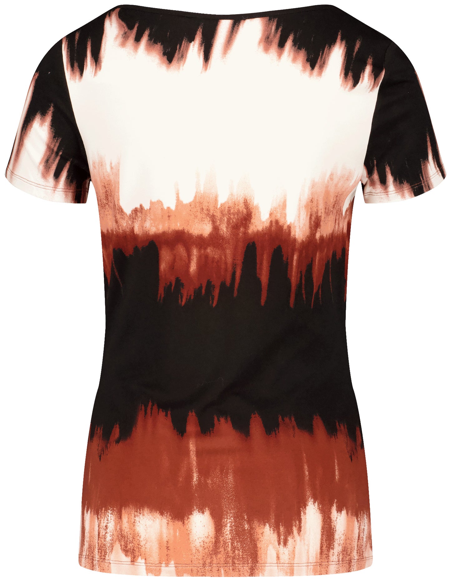 Shirt mit abstraktem Print