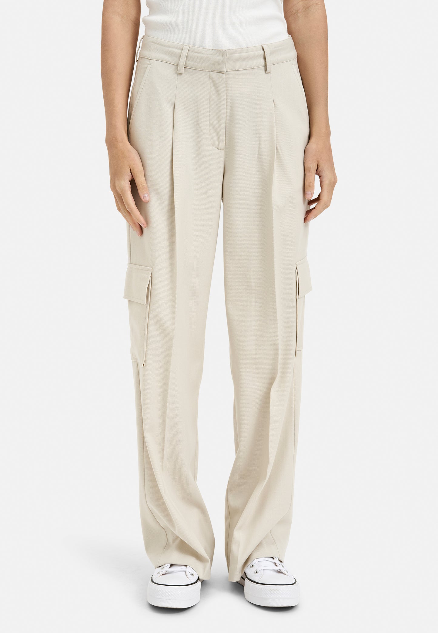 Wideleg Cargo Pants