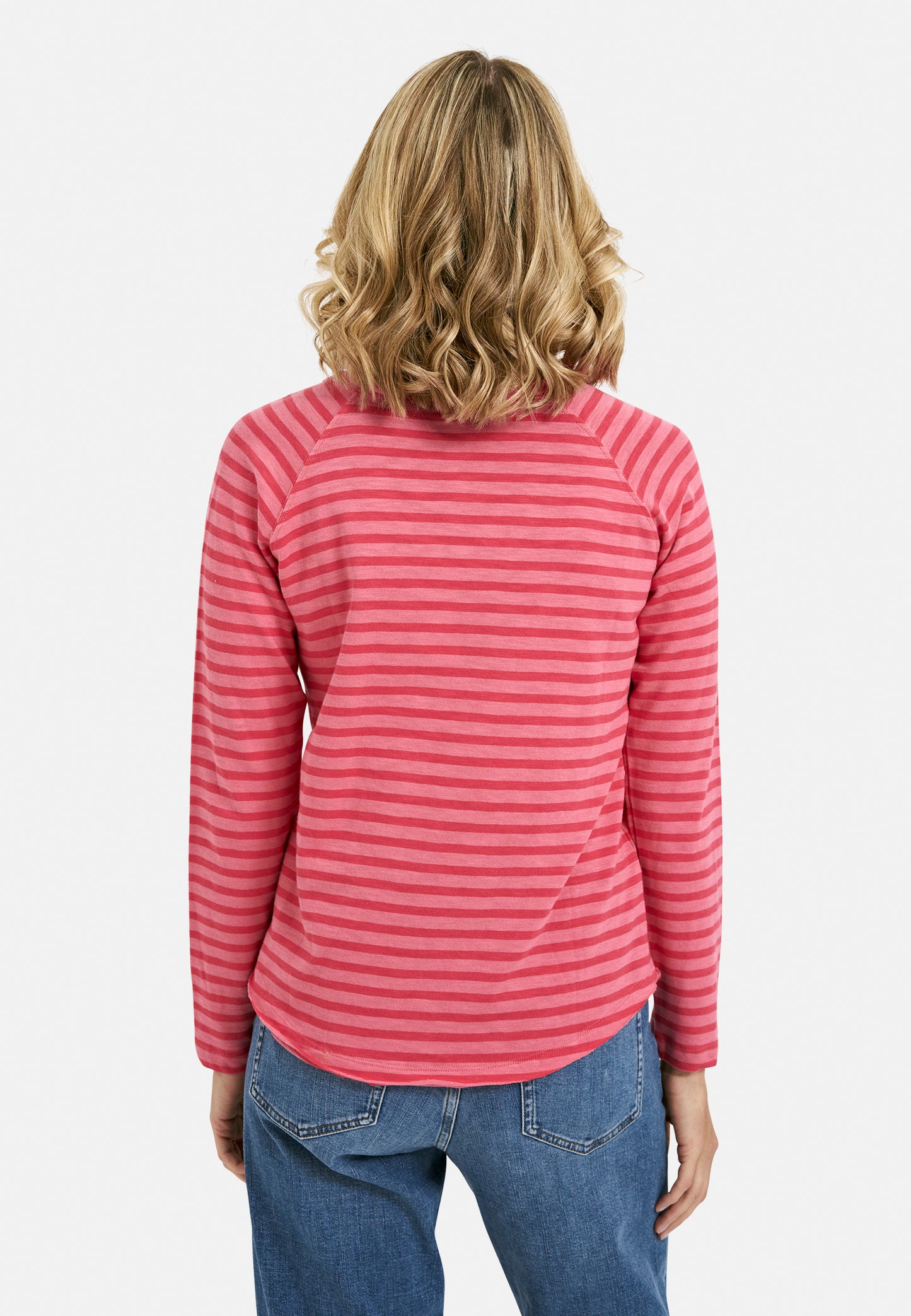 Basic Sweat Raglan Striped