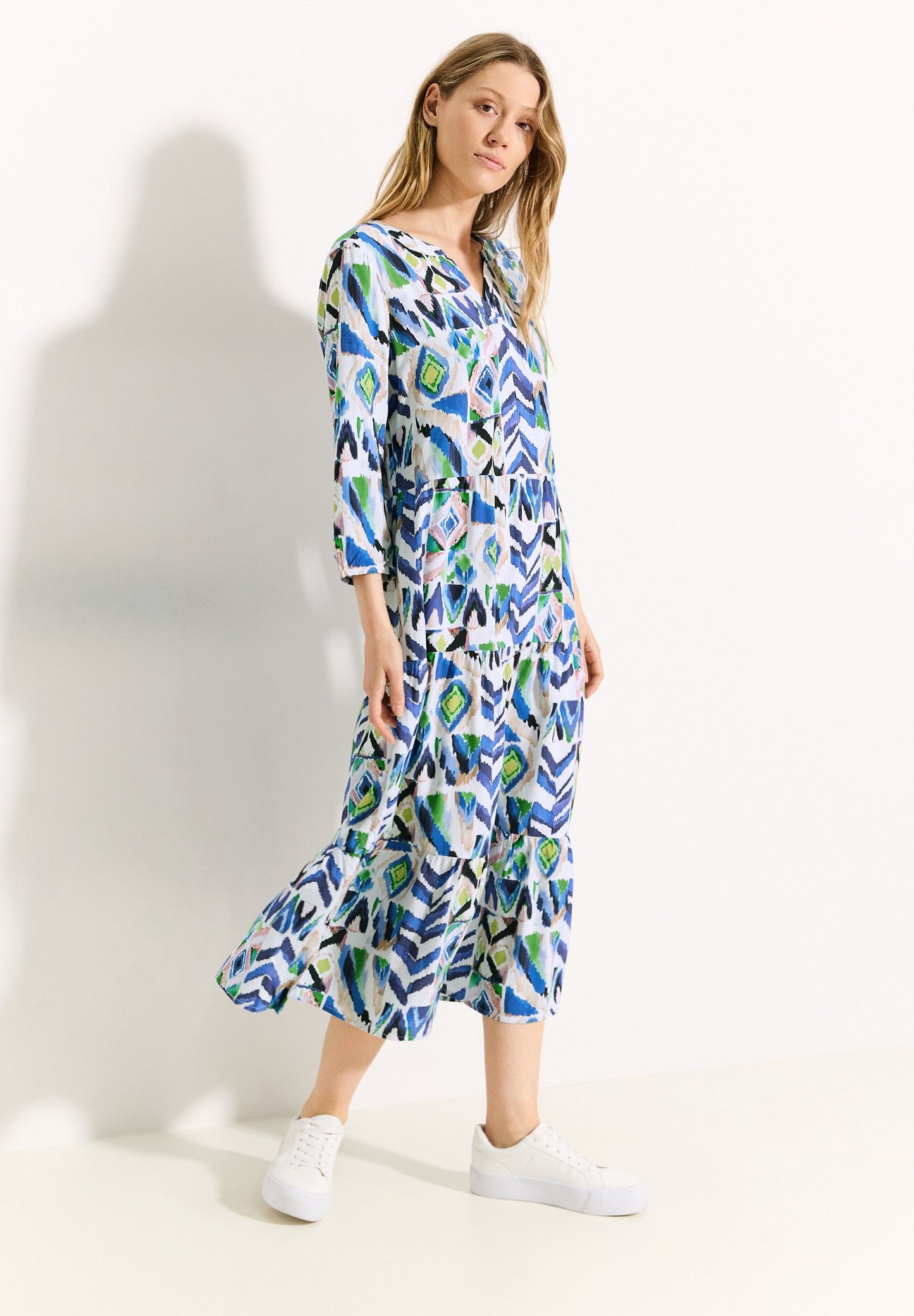 Tunika Kleid mit Print