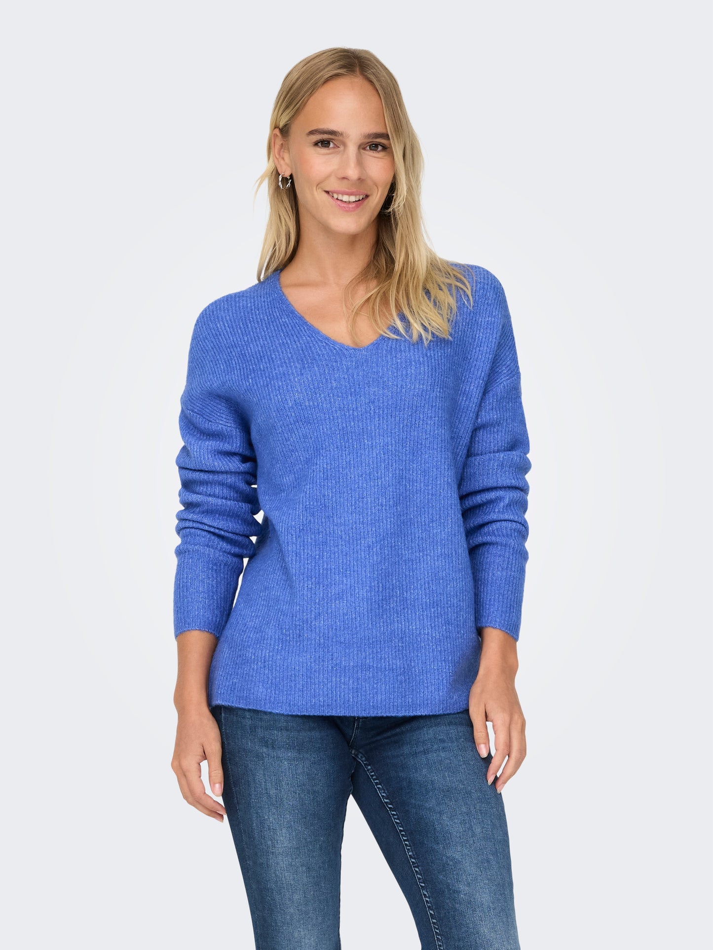 ONLCAMILLA V-NECK L/S PULLOVER KNT NOOS