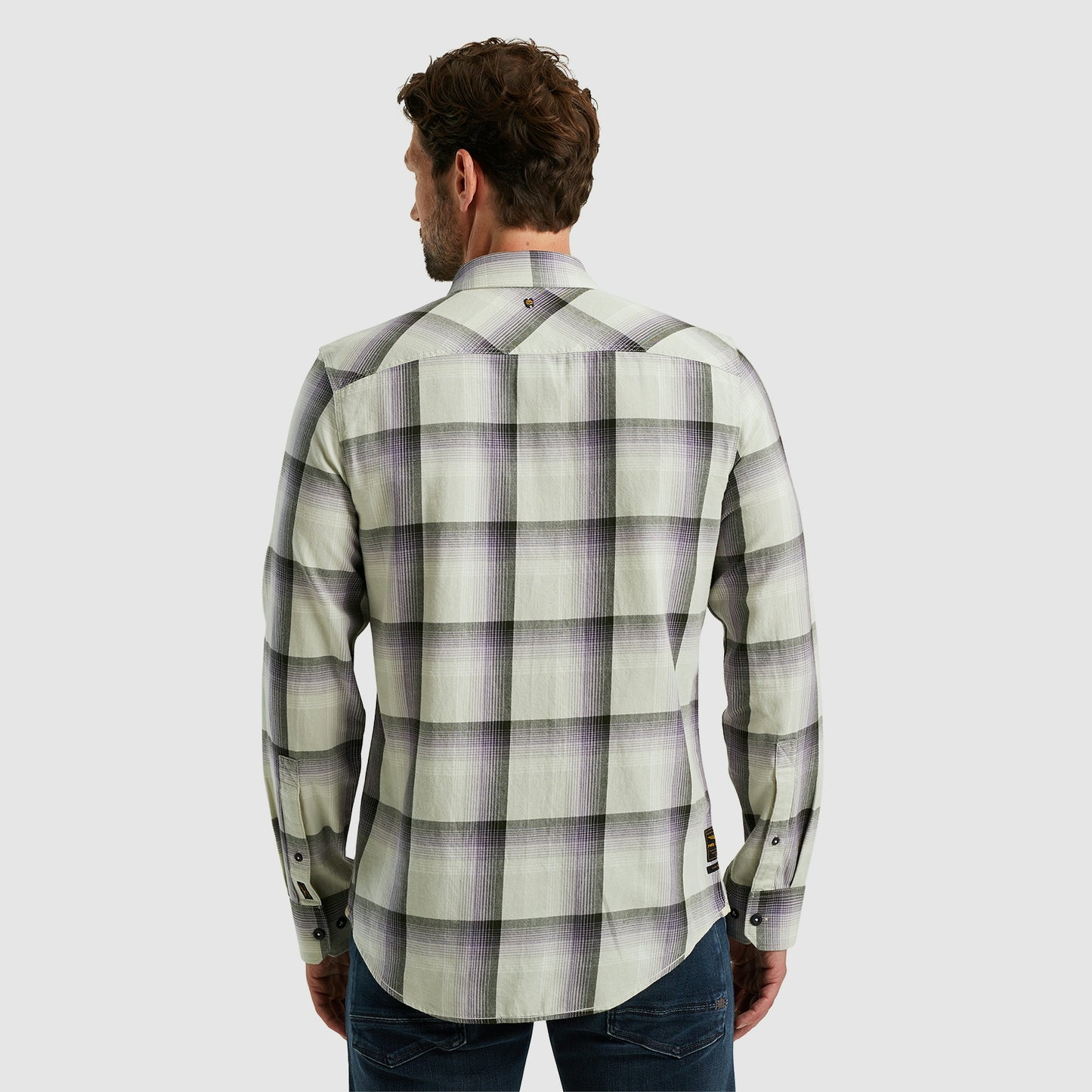 Long Sleeve Shirt Ctn Twill Check