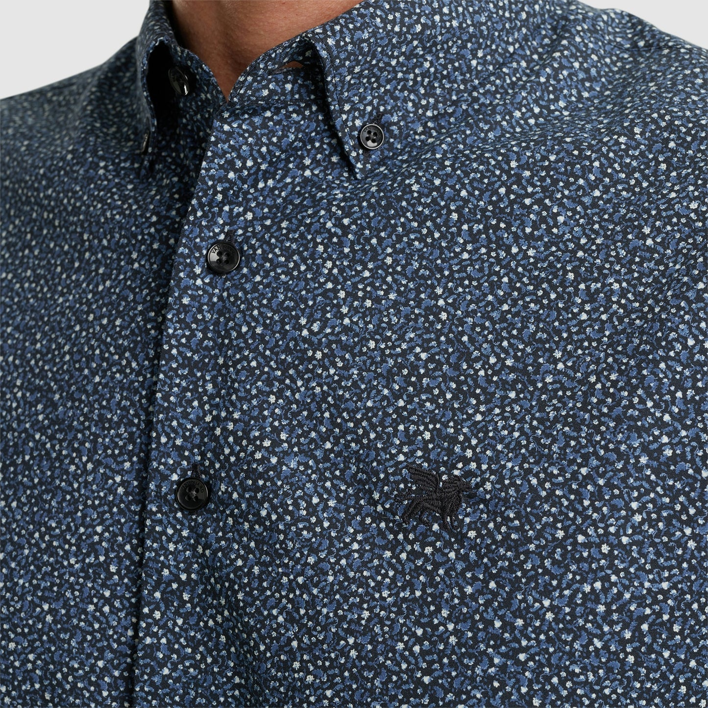 Long Sleeve Shirt Print on poplin stretch