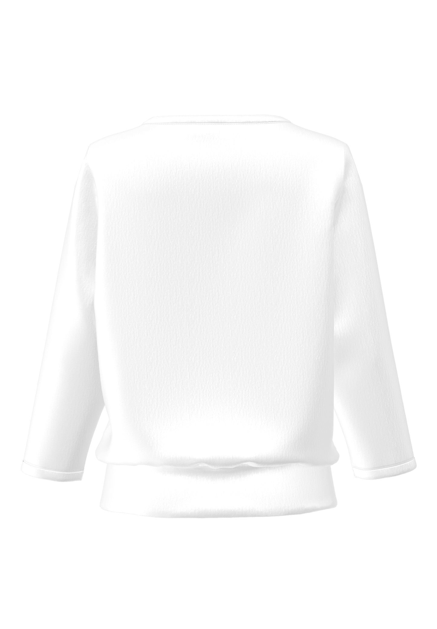 Blusenshirt ELEMENTS mit elegant geschnittenem Rundhals