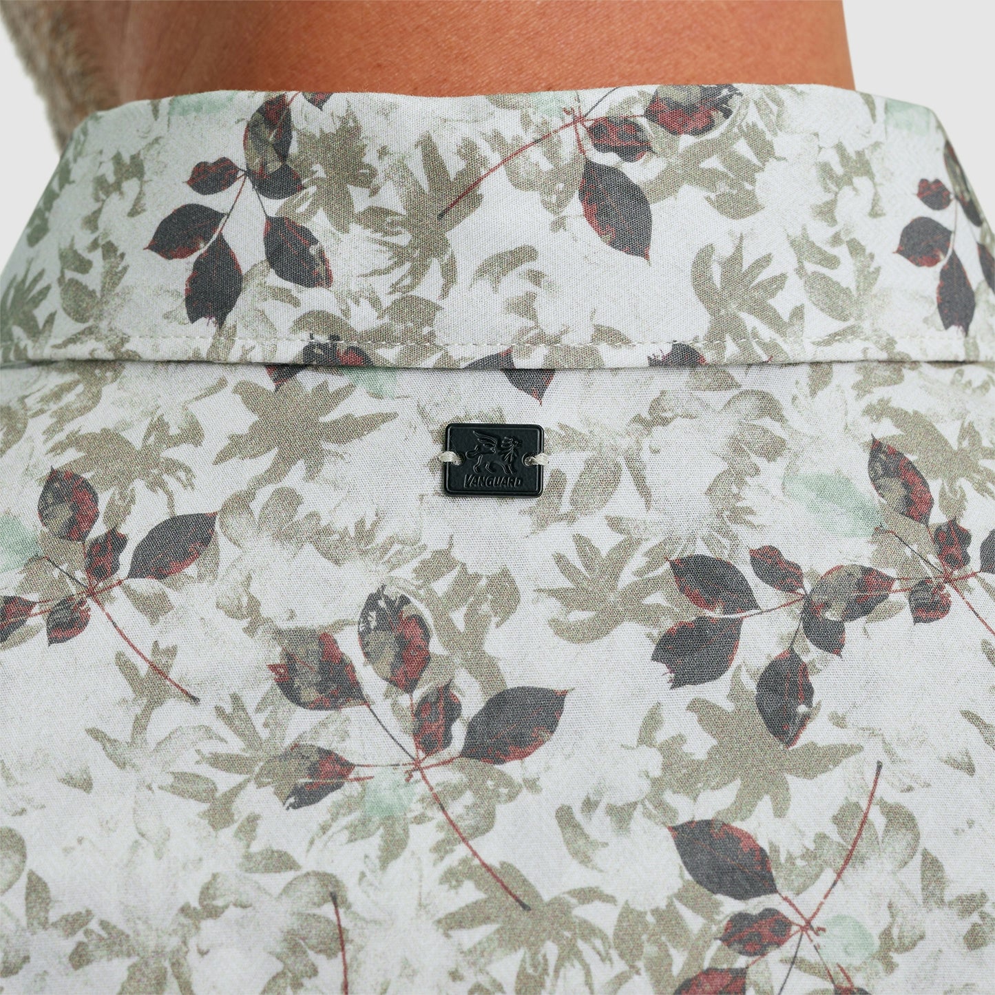 Long Sleeve Shirt Print on fine poplin stretch