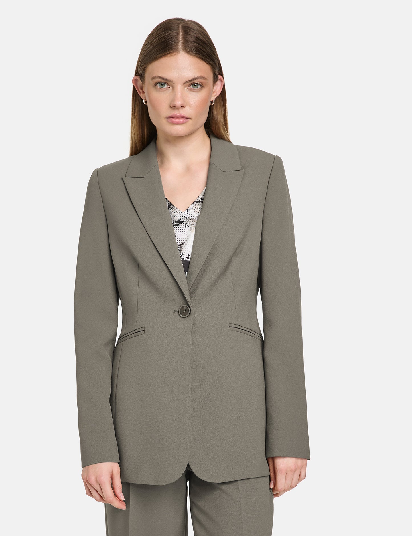 Taillierter Blazer aus eleganter Qualität