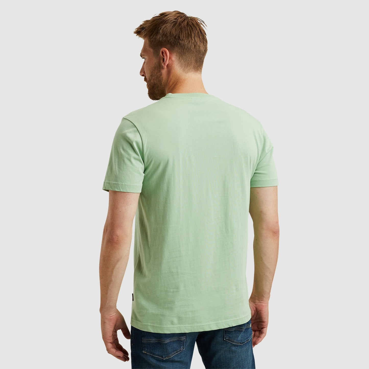 Short sleeve r-neck single jersey