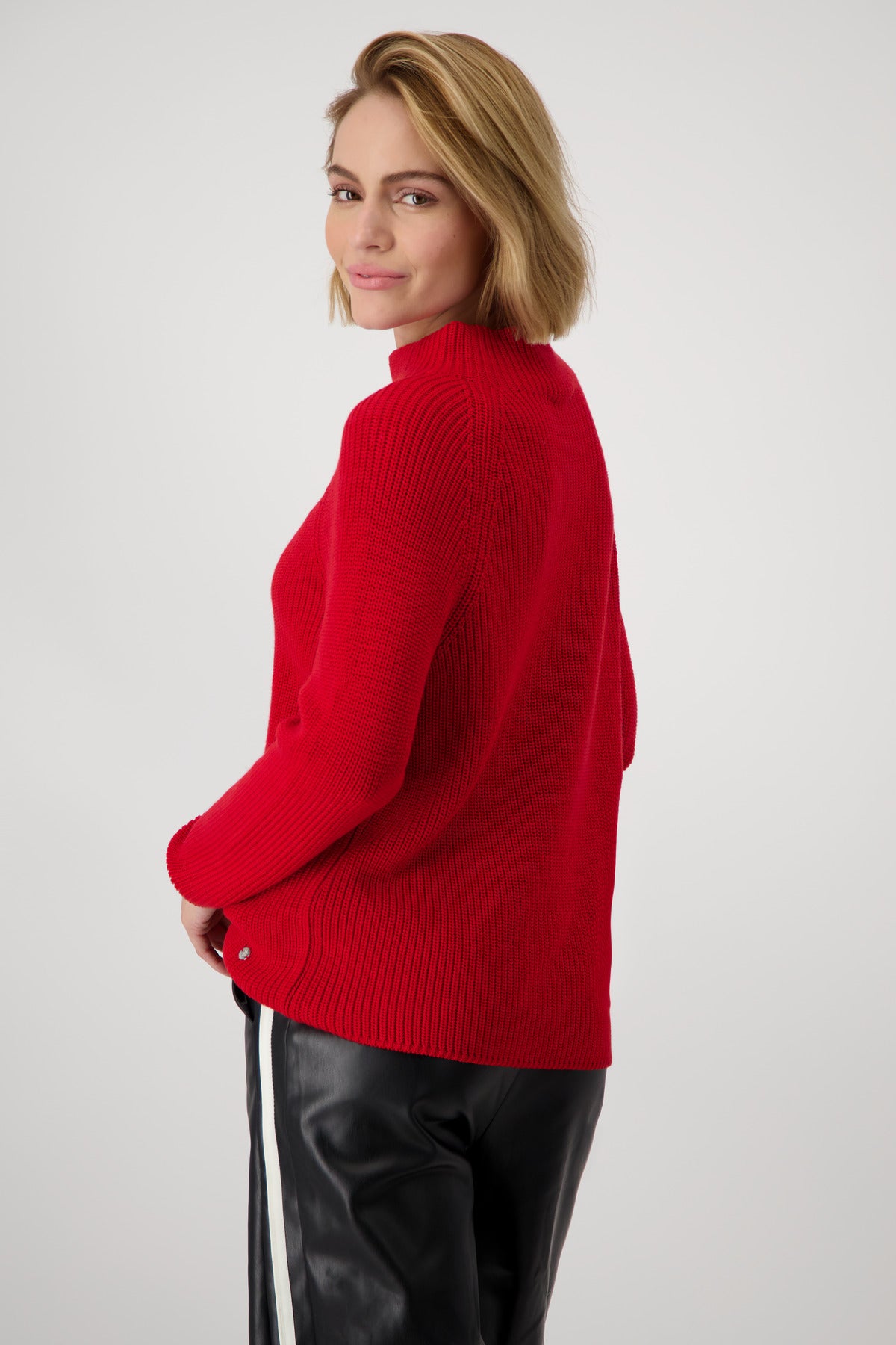 Pullover, deep red