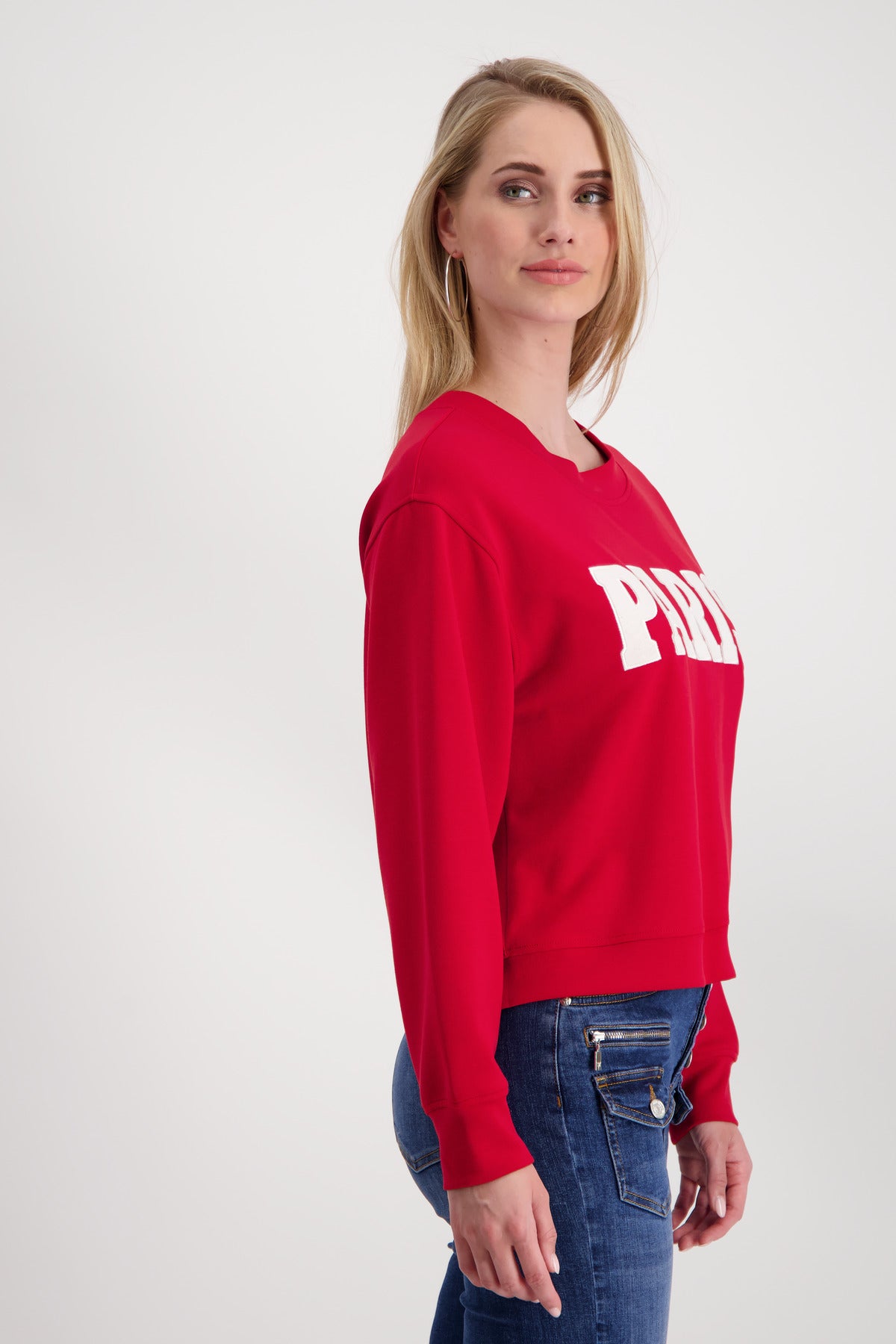 Sweatshirt, deep red