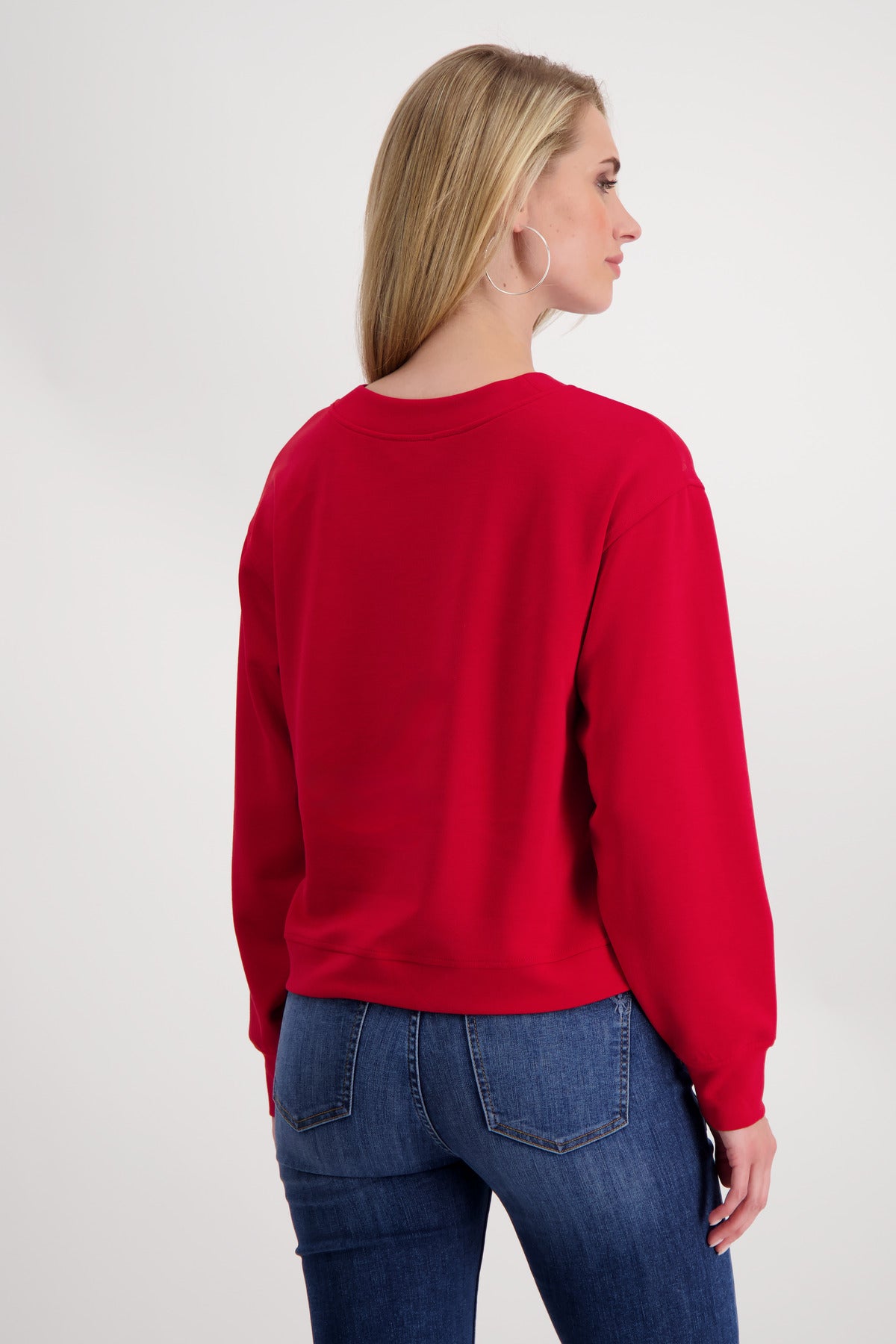 Sweatshirt, deep red