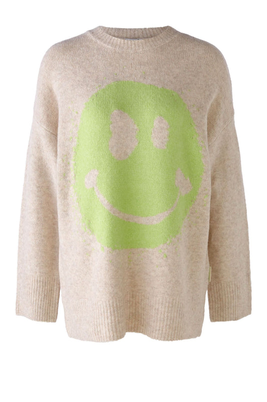 Pullover mit Smiley-Motiv